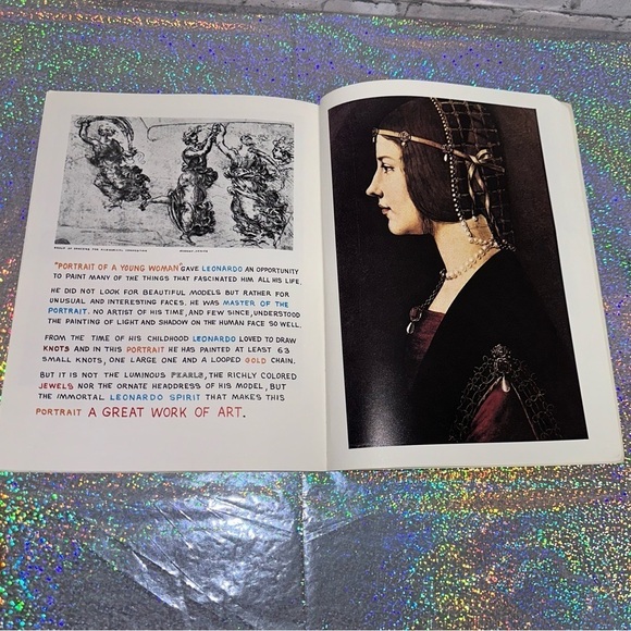 LEONARDO DA VINCI (ART FOR CHILDREN) By Ernest Raboff Paperback Book - Picture 6 of 7